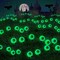 4 Pack 24LED Solar Eyeball Pathway Lights - Halloween Decorations